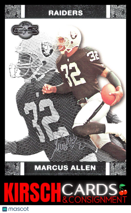 Marcus Allen 2007 Topps Co-Signers #47 Los Angeles Raiders