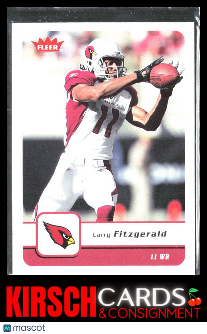 Larry Fitzgerald 2006 Fleer #2 Arizona Cardinals