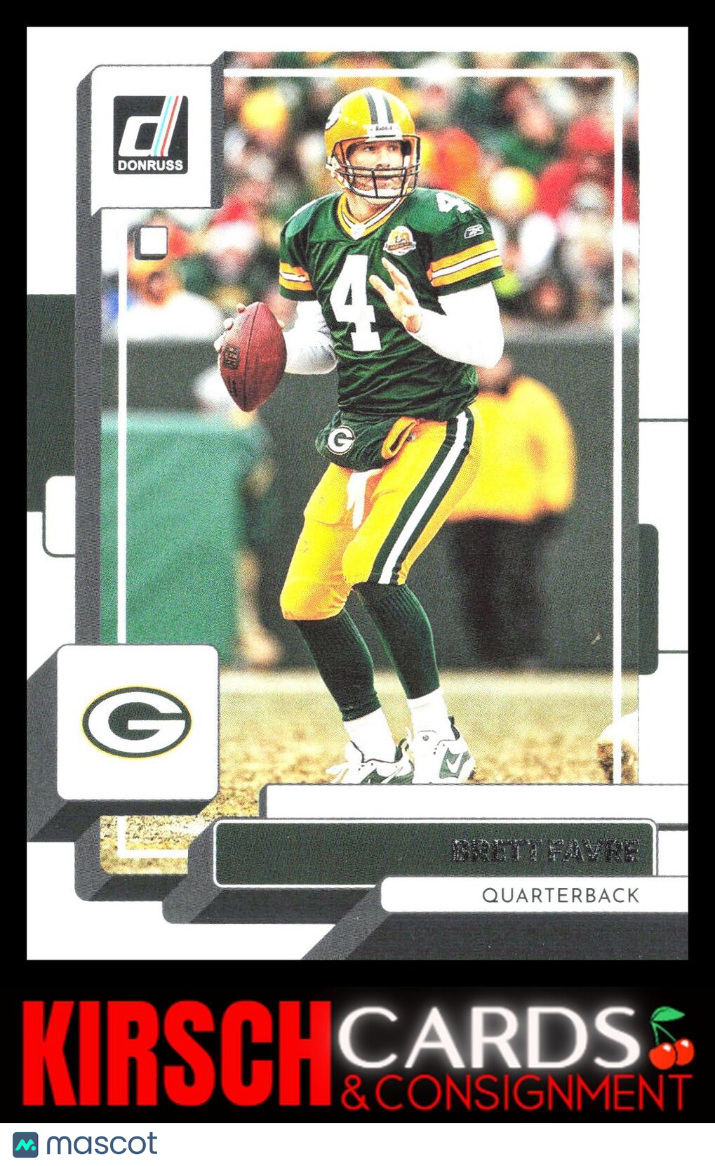 Brett Favre 2022 Donruss #102 Green Bay Packers