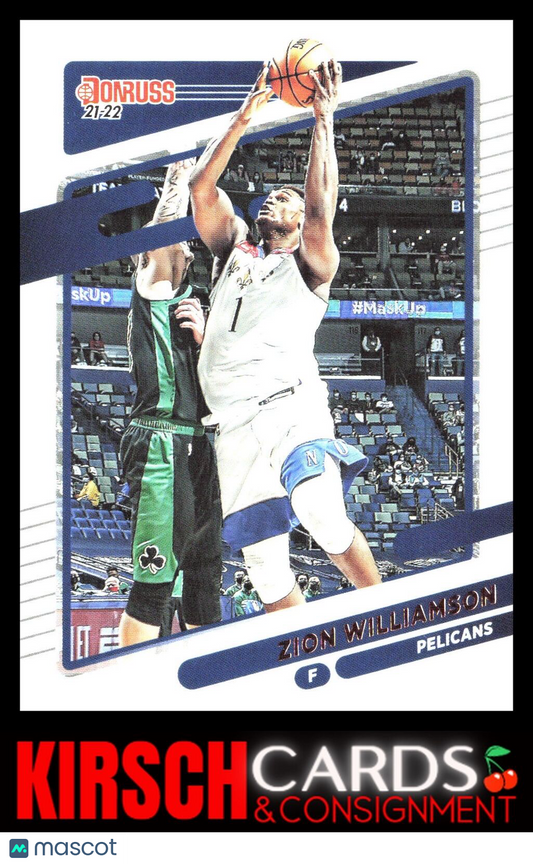 Zion Williamson 2021-22 Donruss #189 New Orleans Pelicans