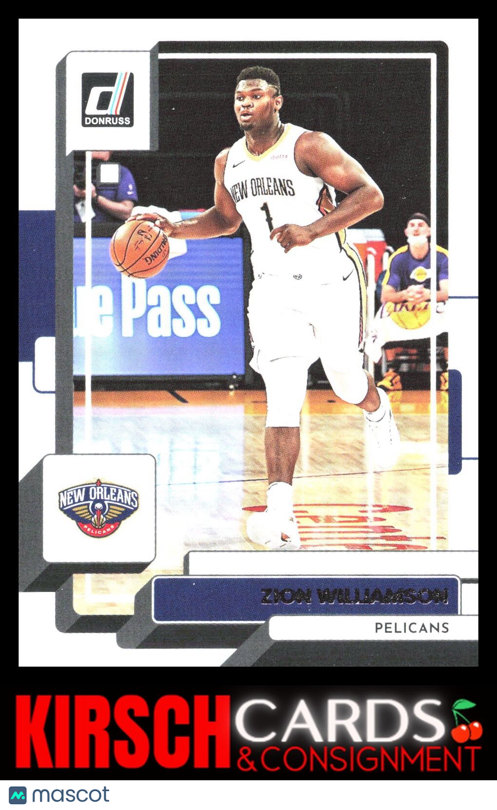 Zion Williamson 2022-23 Donruss #164 New Orleans Pelicans