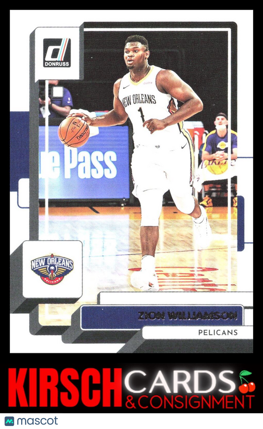 Zion Williamson 2022-23 Donruss #164 New Orleans Pelicans