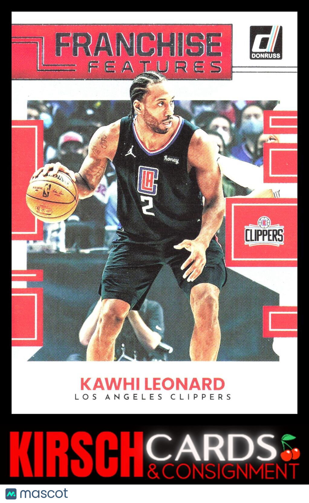 Kawhi Leonard 2022-23 Donruss #22 Franchise Features Los Angeles Clippers