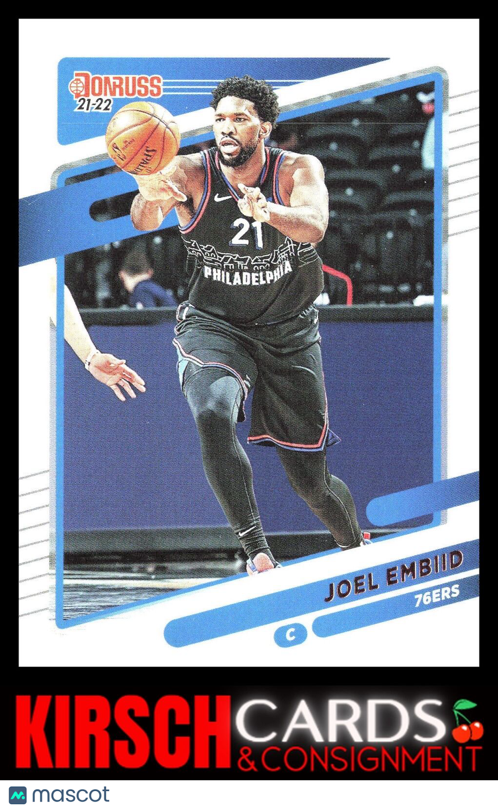 Joel Embiid 2021-22 Donruss #1 Philadelphia 76ers