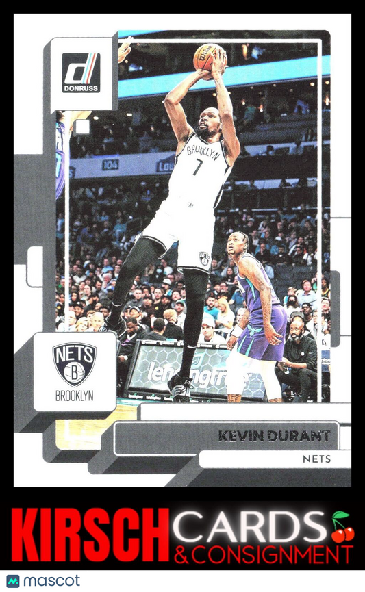 Kevin Durant 2022-23 Donruss #6 Brooklyn Nets