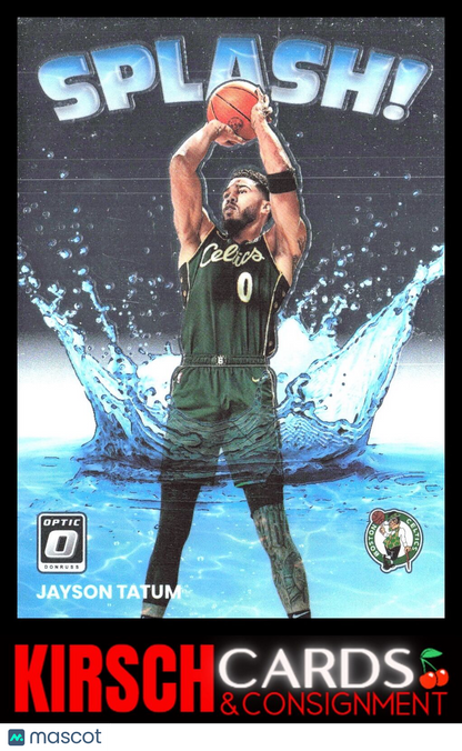 Jayson Tatum 2022-23 Donruss Optic #7 Splash! Boston Celtics