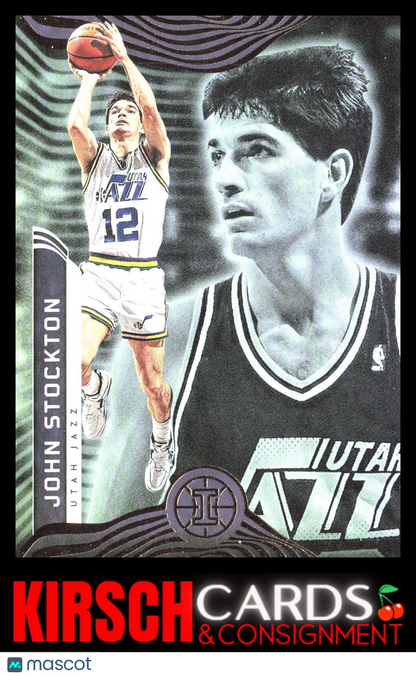 John Stockton 2021-22 Panini Illusions #139 Utah Jazz