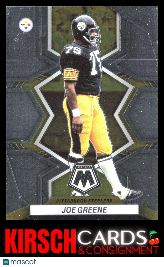 Joe Greene 2022 Panini Mosaic #168 Pittsburgh Steelers