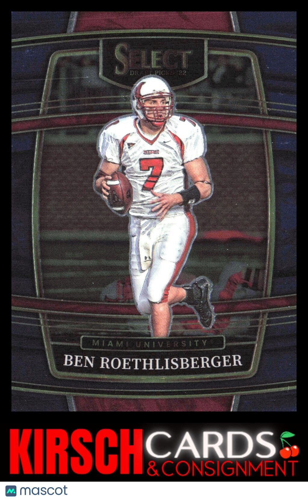 Ben Roethlisberger 2022 Panini Select Draft Picks #46 Blue (Retail Base)