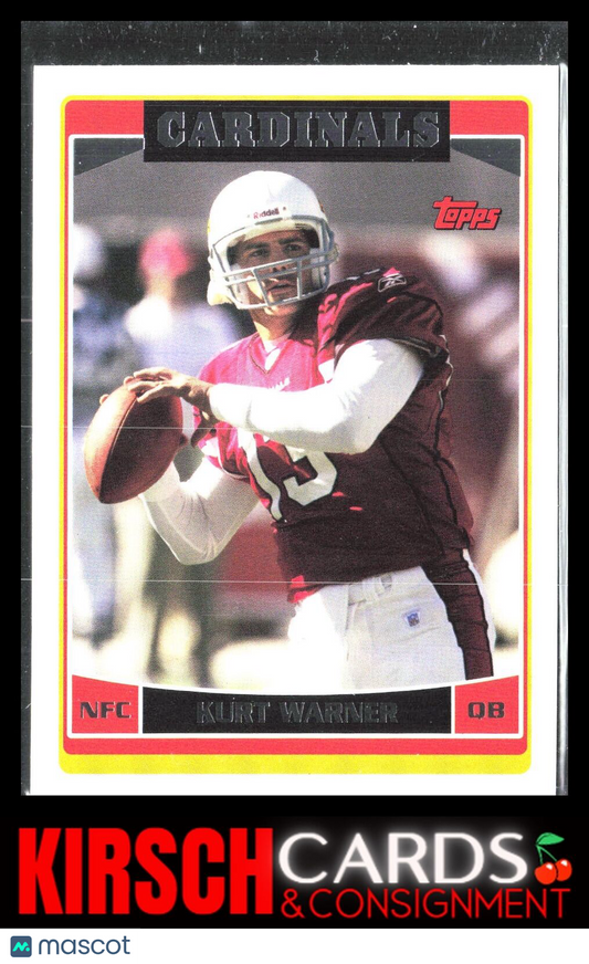 Kurt Warner 2006 Topps #240 Arizona Cardinals