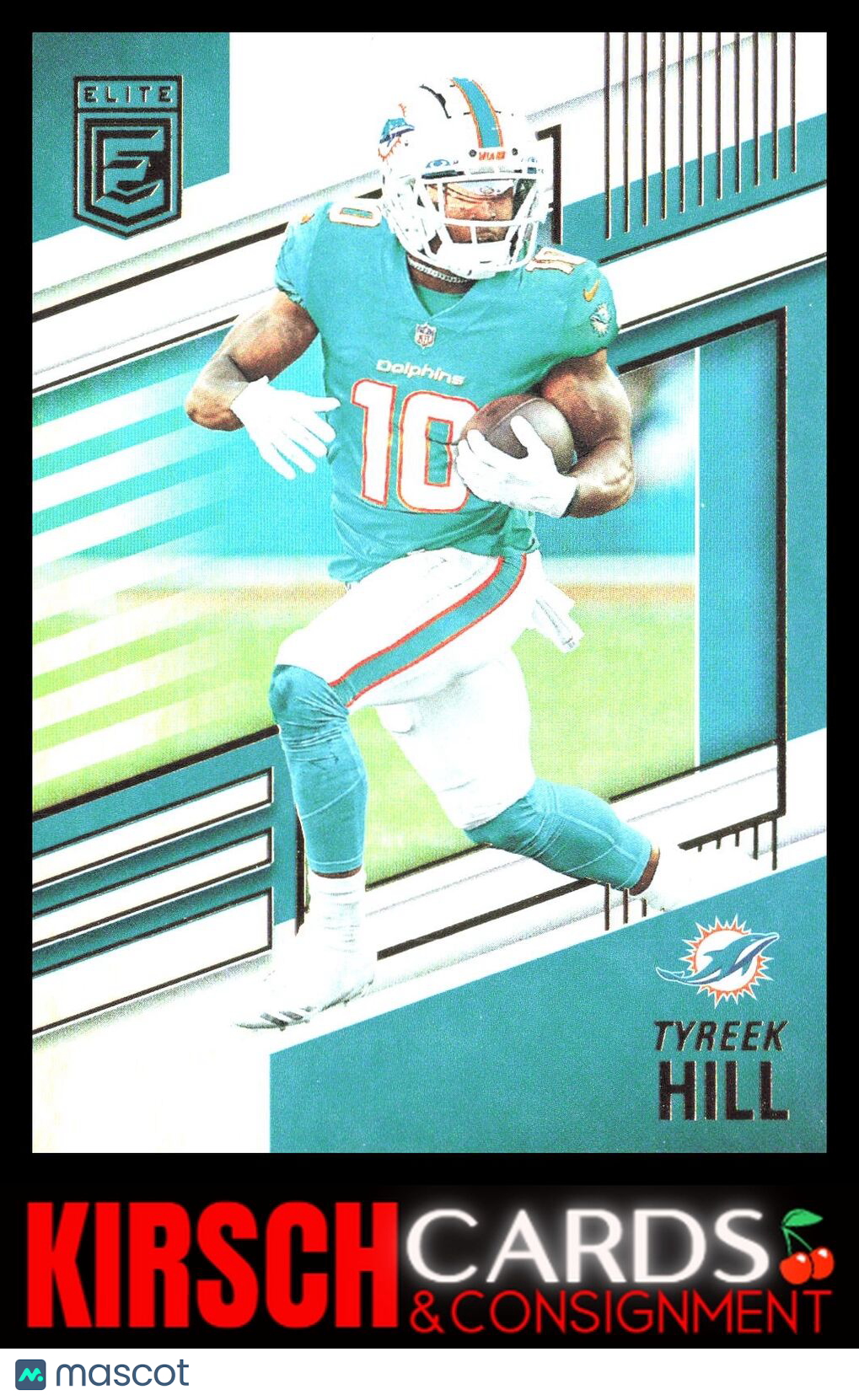 Tyreek Hill 2022 Donruss Elite #39 Miami Dolphins