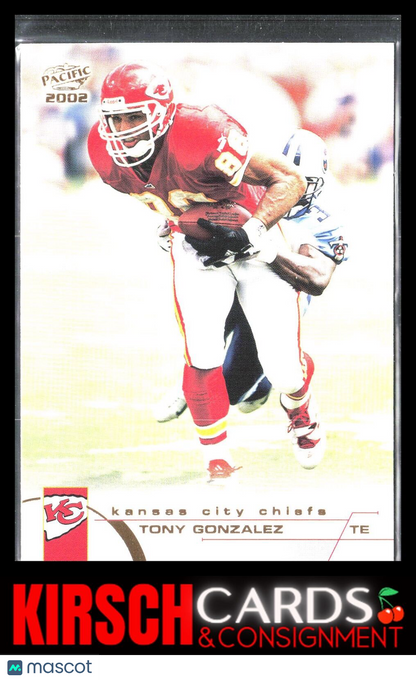 Tony Gonzalez 2002 Pacific #220 Kansas City Chiefs