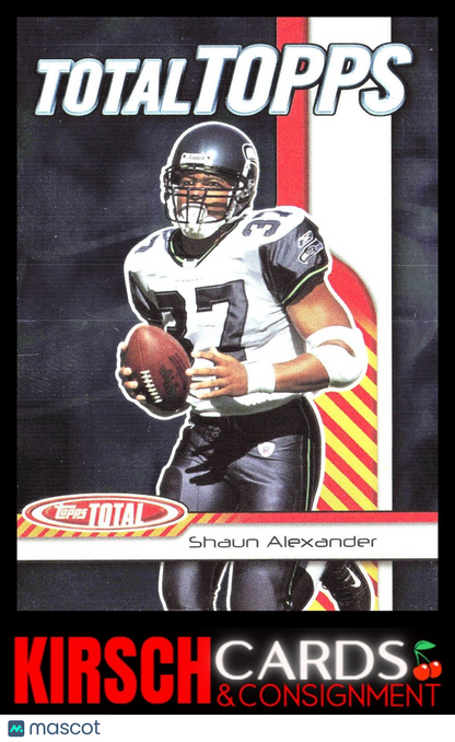 Shaun Alexander 2004 Topps Total #TT11 Total Topps Seattle Seahawks