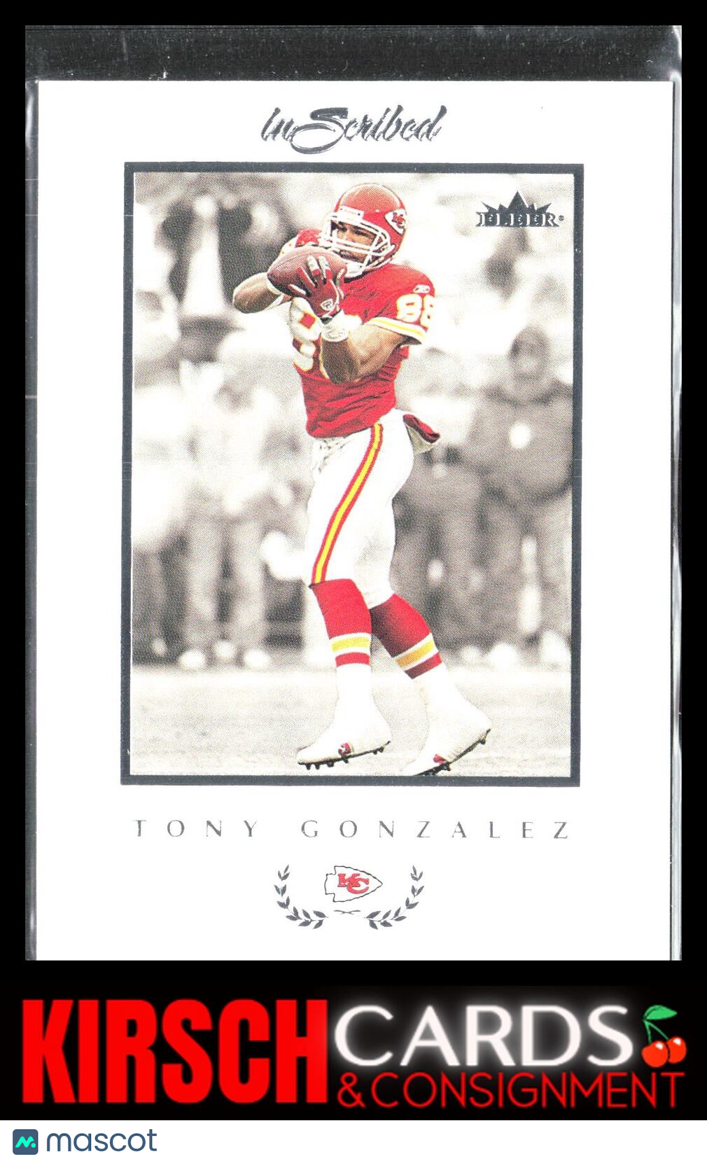 Tony Gonzalez 2004 Fleer Inscribed #51 Kansas City Chiefs