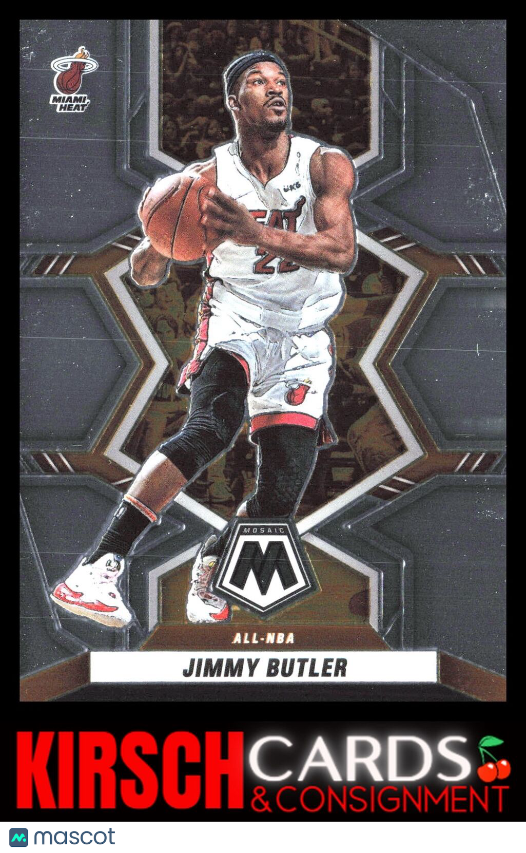 Jimmy Butler 2021-22 Panini Mosaic #291 Miami Heat