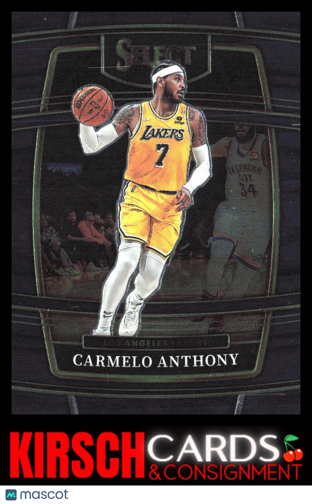 Carmelo Anthony 2021-22 Panini Select #31 Blue (Retail Base) Los Angeles Lakers