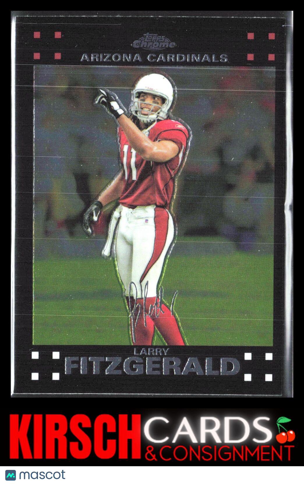 Larry Fitzgerald 2007 Topps Chrome #TC20 Arizona Cardinals