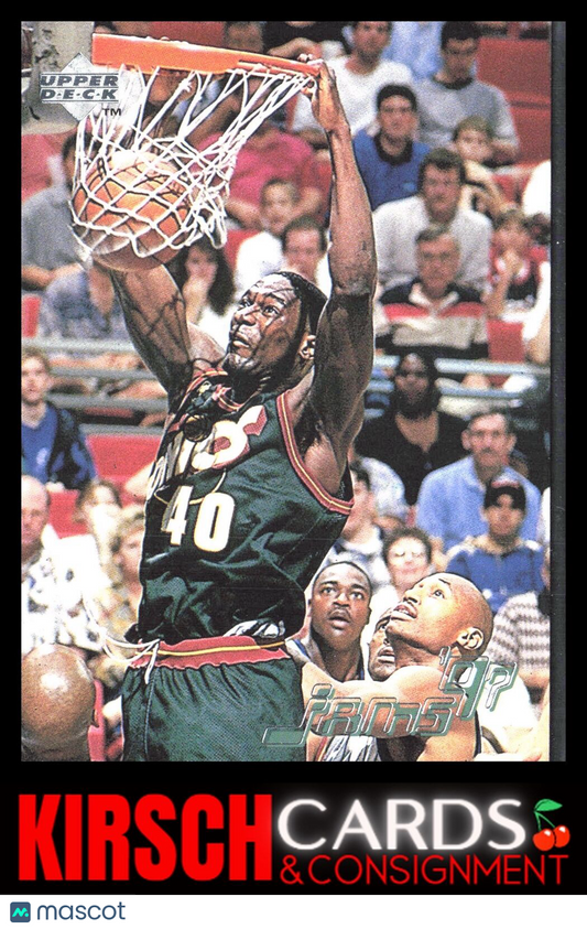 Shawn Kemp 1997-98 Upper Deck #160 Seattle SuperSonics