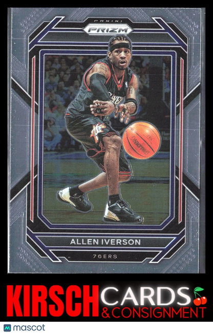 Allen Iverson 2022-23 Panini Prizm #281 Philadelphia 76ers