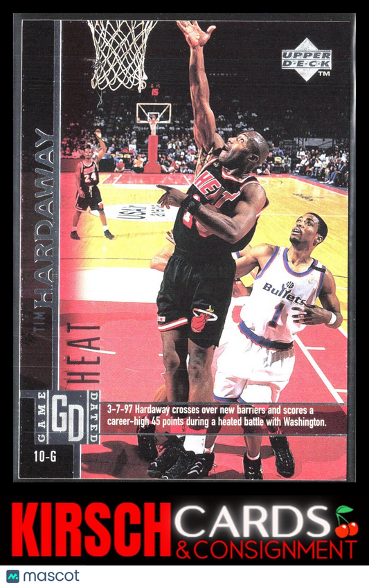 Tim Hardaway 1997-98 Upper Deck #66 Miami Heat