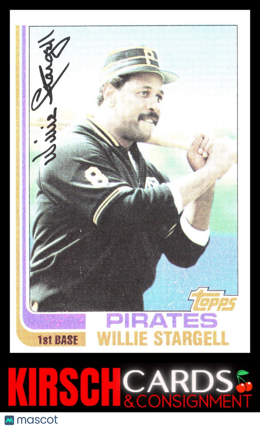 Willie Stargell 1982 Topps #715 Pittsburgh Pirates