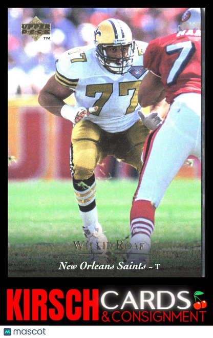 Willie Roaf 1995 Upper Deck #153 Electric New Orleans Saints