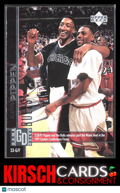 Scottie Pippen 1997-98 Upper Deck #197 Chicago Bulls