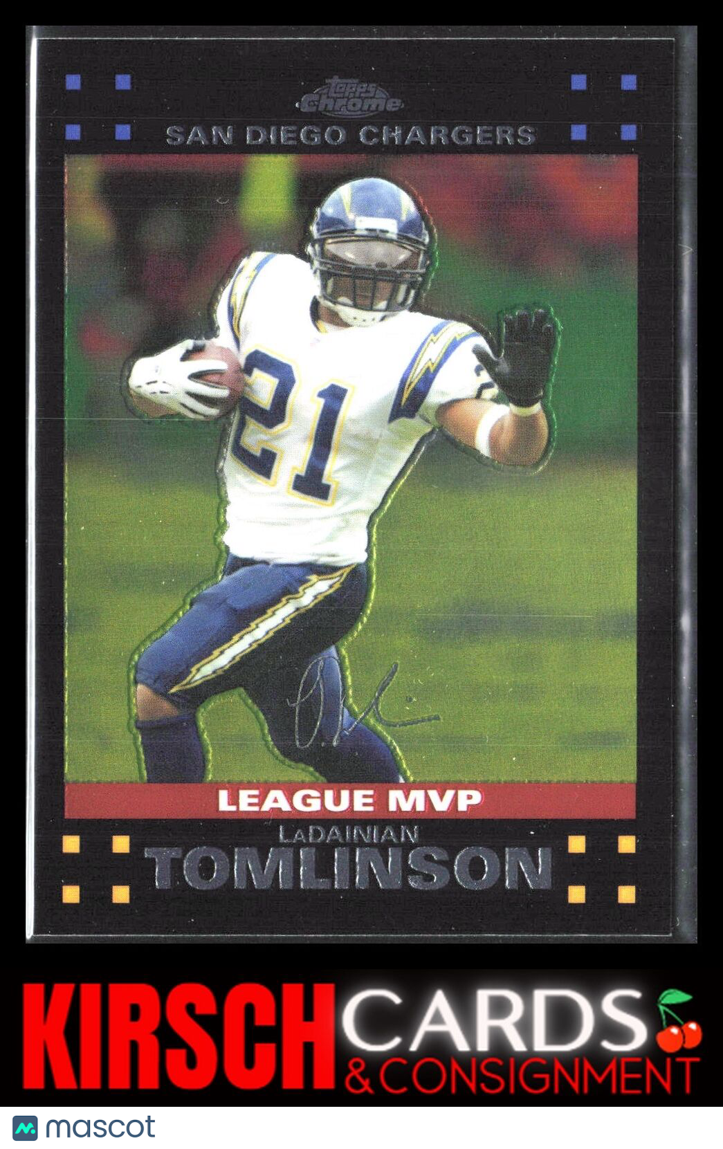 LaDainian Tomlinson 2007 Topps Chrome #TC50 San Diego Chargers