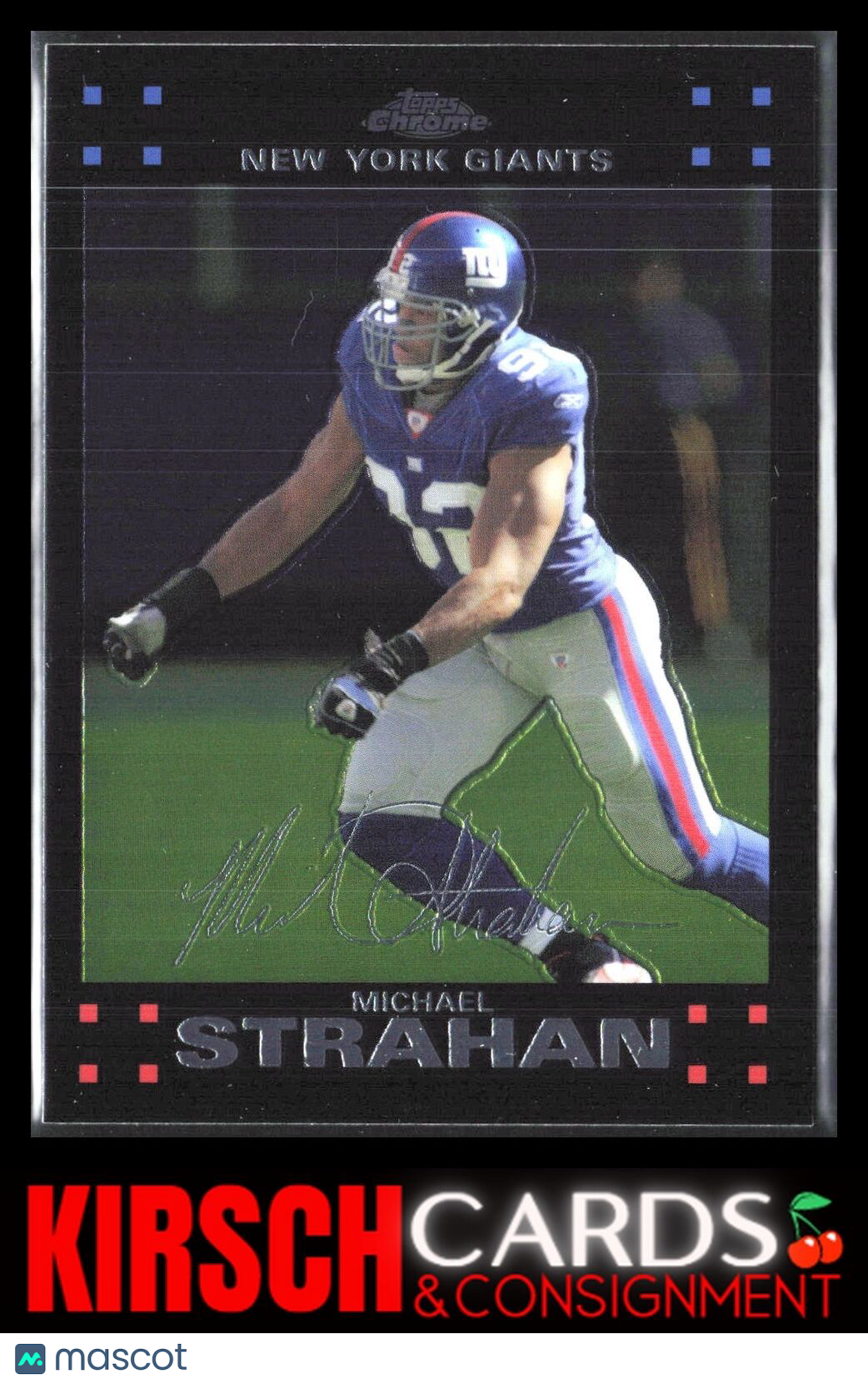 Michael Strahan 2007 Topps #260 New York Giants