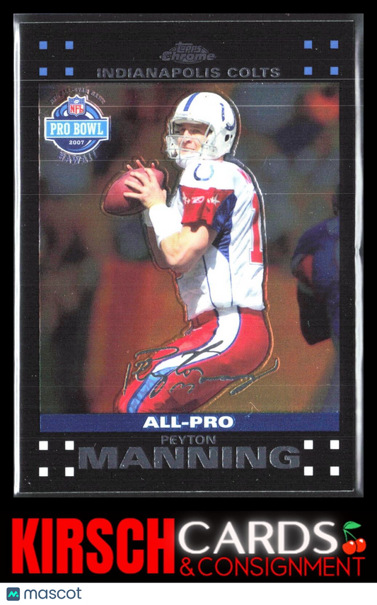 Peyton Manning 2007 Topps Chrome #TC44 Indianapolis Colts