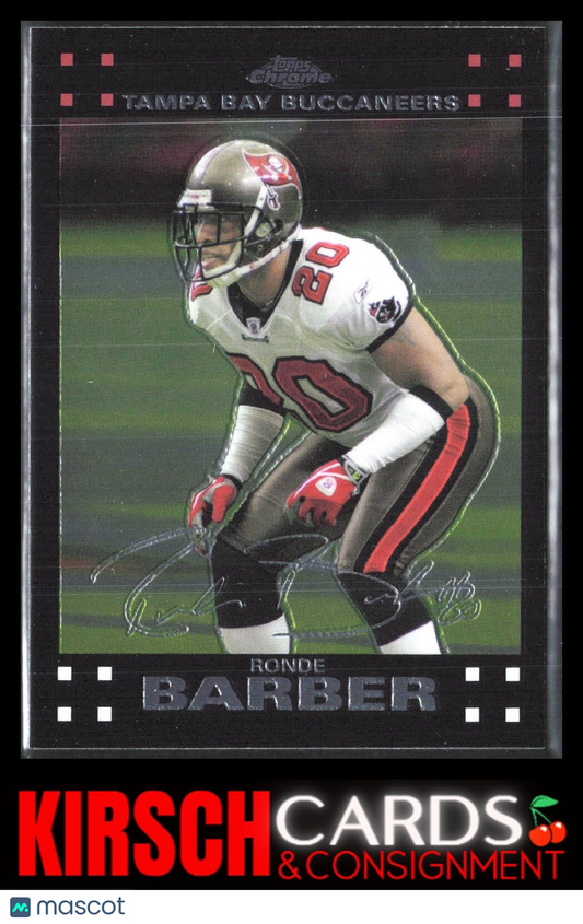 Ronde Barber 2007 Topps #243 Tampa Bay Buccaneers