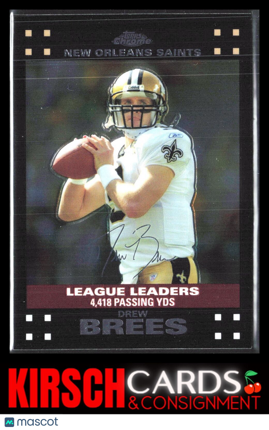 Drew Brees 2007 Topps Chrome #TC161 New Orleans Saints