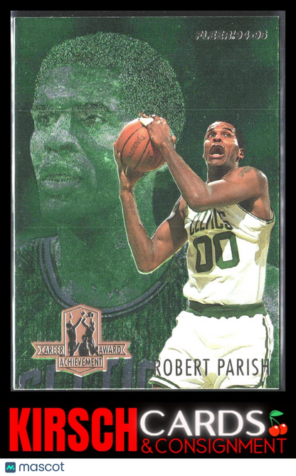 Robert Parish 1994-95 Fleer #4 Career Achievement Awards Boston Celtics