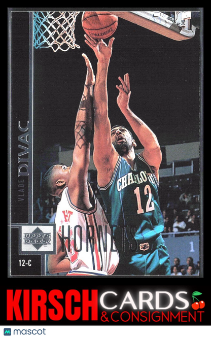 Vlade Divac 1997-98 Upper Deck #11 Charlotte Hornets