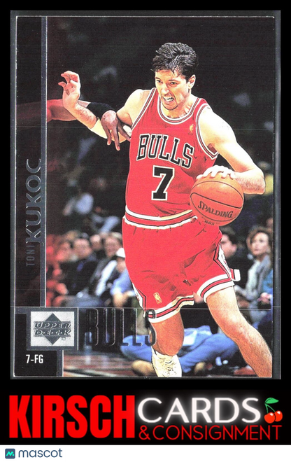 Toni Kukoc 1997-98 Upper Deck #16 Chicago Bulls