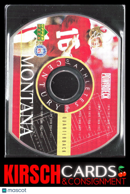 Joe Montana 1999 Upper Deck PowerDeck Athletes of the Century #3