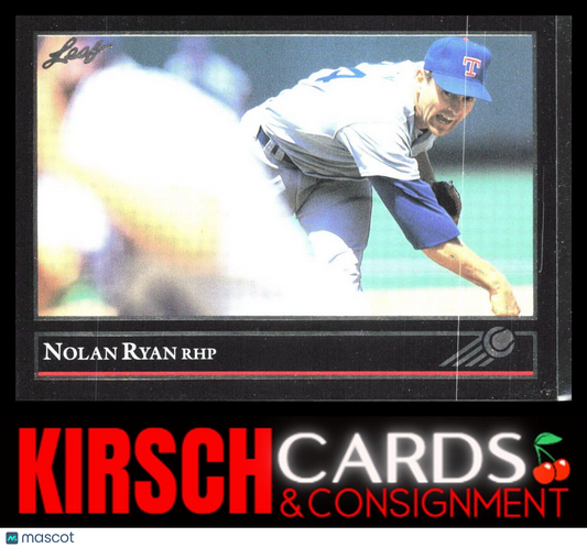 Nolan Ryan 1992 Donruss #25 Gold Leaf Stars Previews Texas Rangers