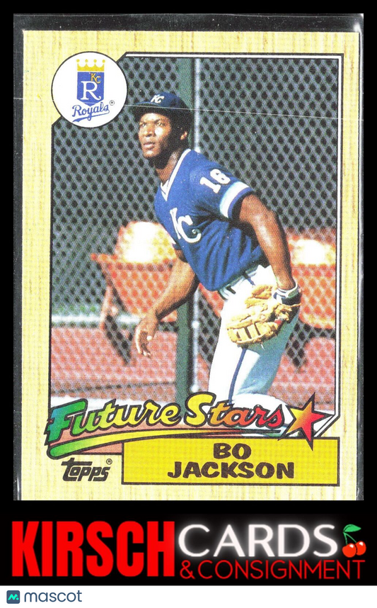 Bo Jackson 1987 Topps RC Rookie #170 Kansas City Royals