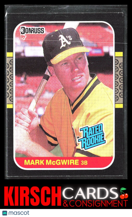 Mark McGwire 1987 Donruss RC Rookie #46 Oakland Athletics