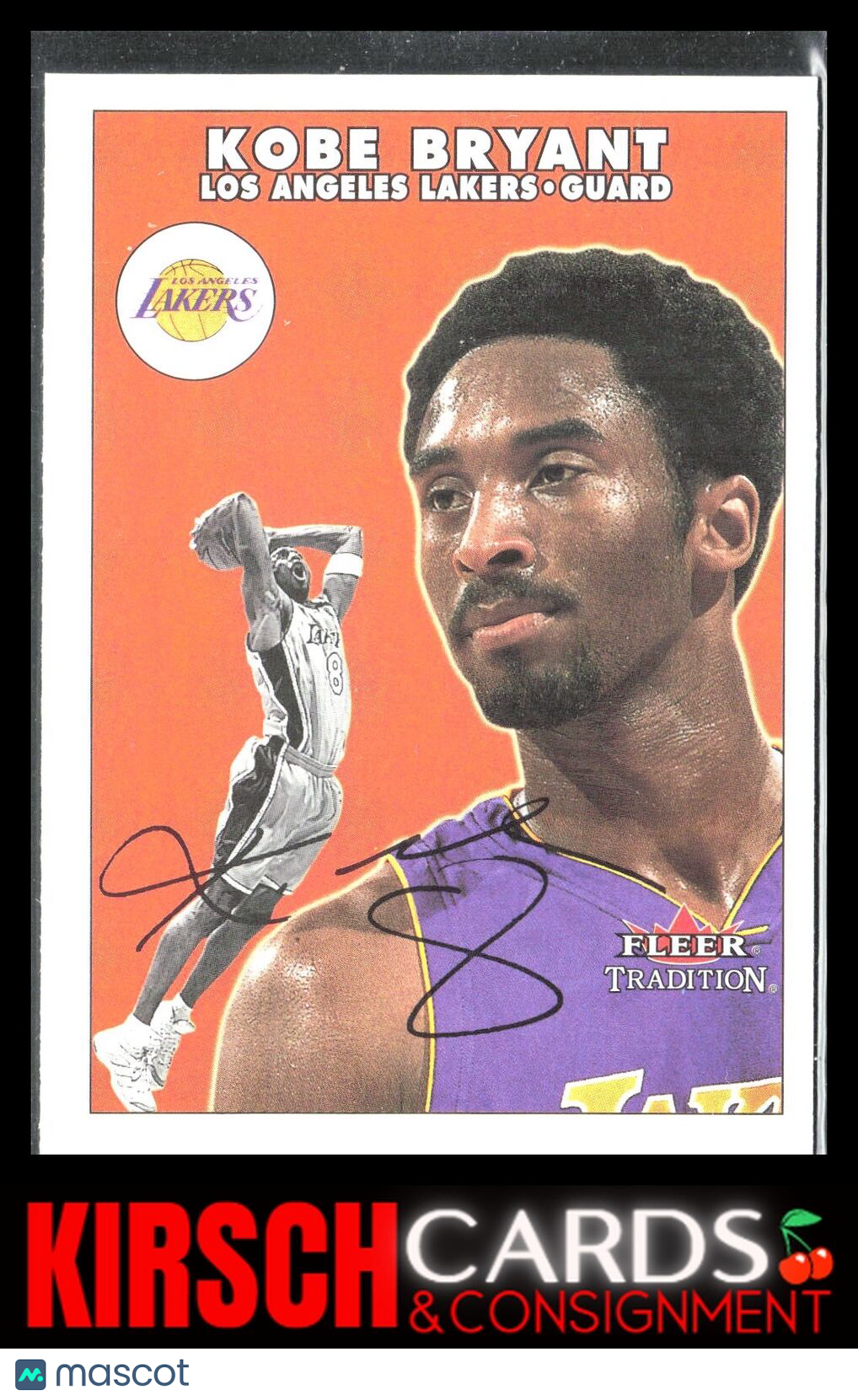 Kobe Bryant 2000-01 Fleer Tradition Glossy #125 Los Angeles Lakers