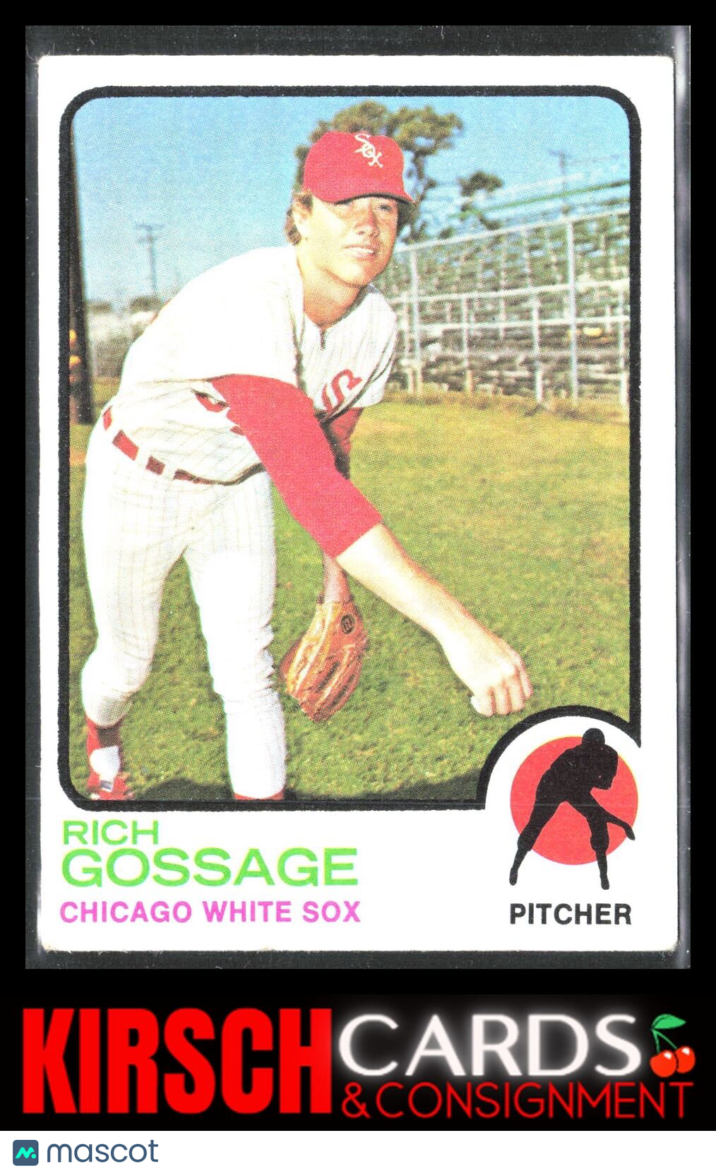 Rich Gossage 1973 Topps RC Rookie #174 Chicago White Sox