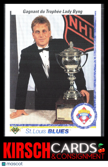 Brett Hull 1990-91 Upper Deck #203c St. Louis Blues