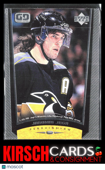 Jaromir Jagr 1998-99 Upper Deck #161 Pittsburgh Penguins