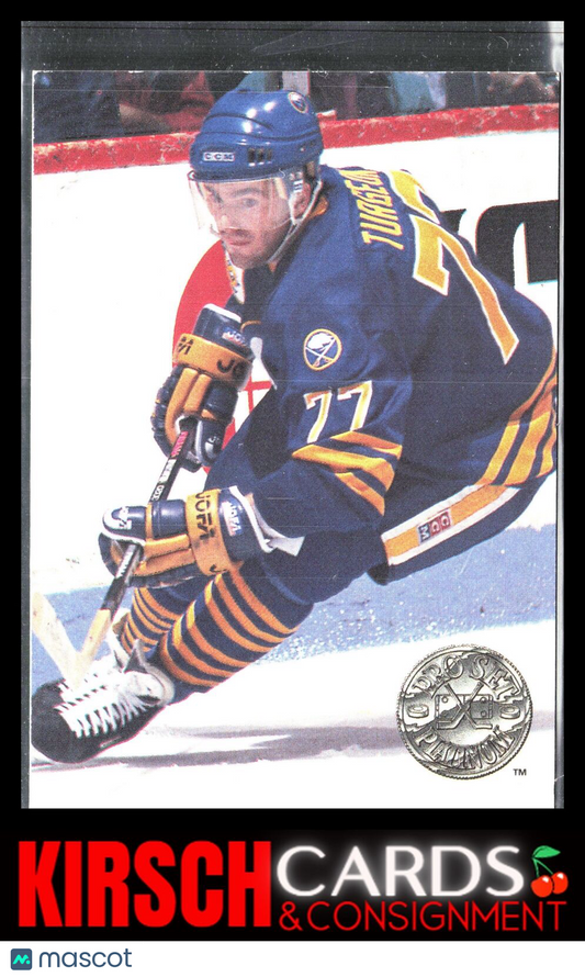 Pierre Turgeon 1991-92 Pro Set Platinum #10 Buffalo Sabres