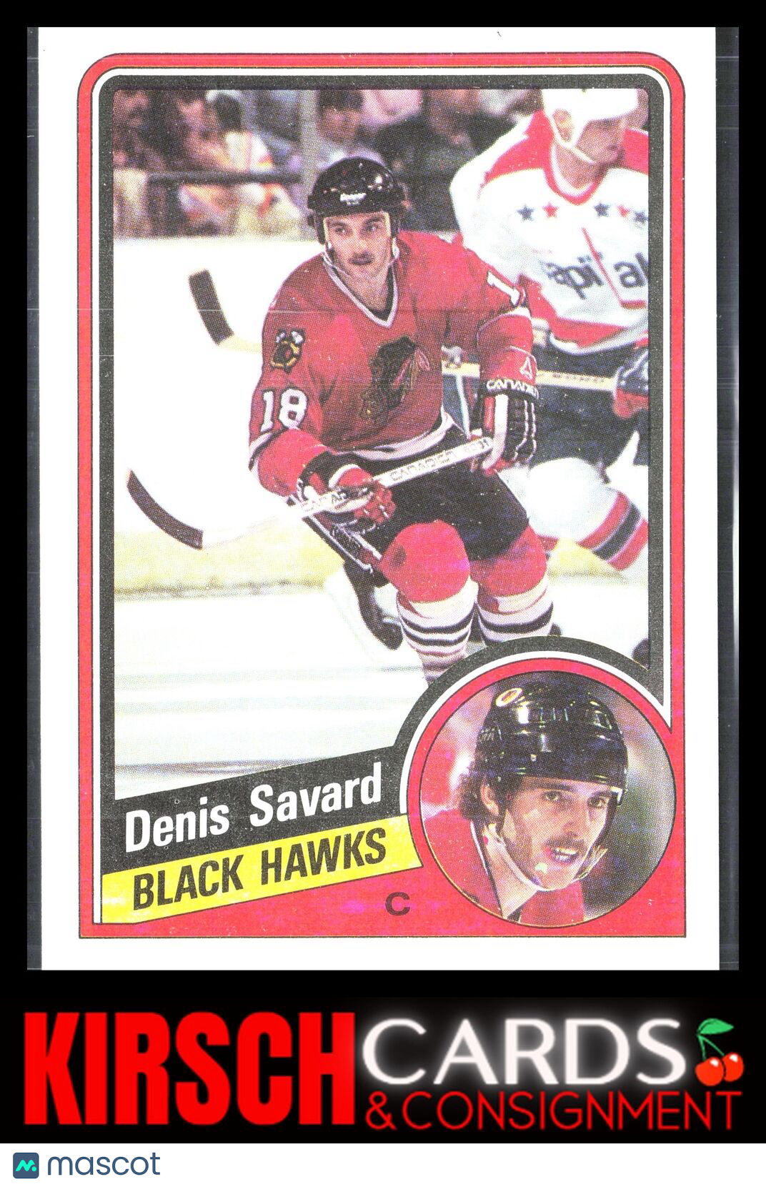 Denis Savard 1984-85 Topps #35 Chicago Blackhawks