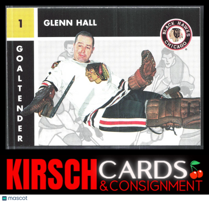 Glenn Hall 1995-96 Parkhurst 1966-67 #31 Chicago Blackhawks