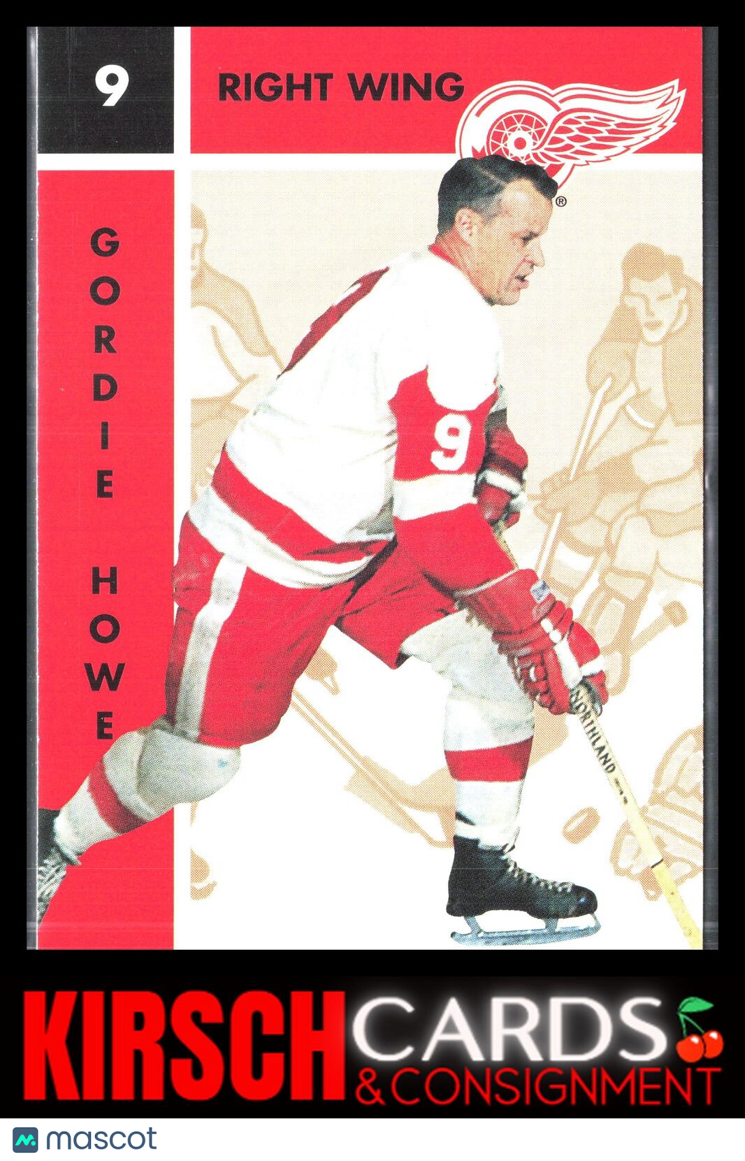 Gordie Howe 1995-96 Parkhurst 1966-67 #42 Detroit Red Wings