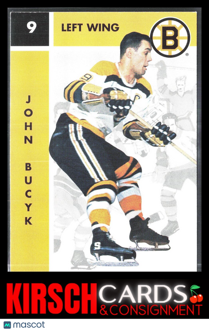 John Bucyk 1995-96 Parkhurst 1966-67 #5 Boston Bruins