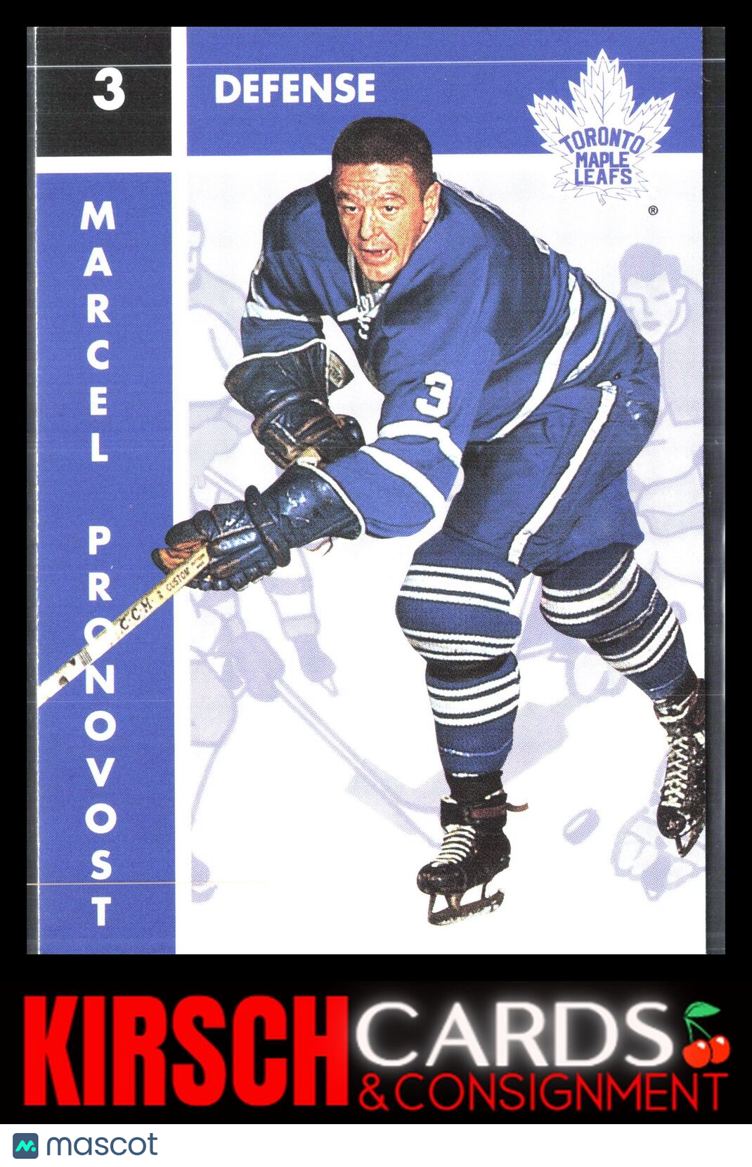 Marcel Pronovost 1995-96 Parkhurst 1966-67 #108 Toronto Maple Leafs