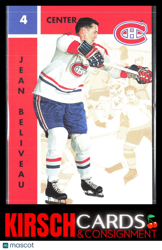 Jean Beliveau 1995-96 Parkhurst 1966-67 #73 Montreal Canadiens